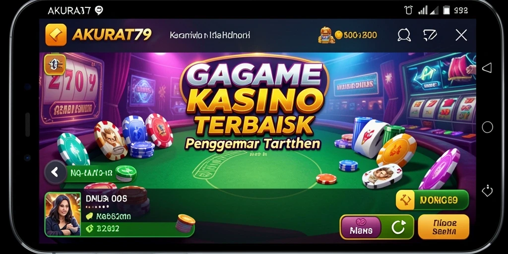 Tampilan gameplay yang menarik dari AKURAT79 dengan berbagai pilihan permainan Kasino.