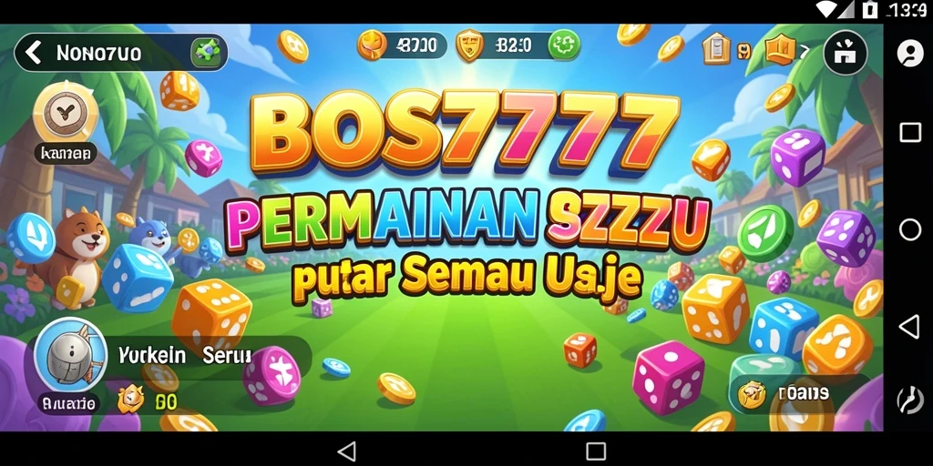 Screenshot menunjukkan gameplay seru dari BOS777 yang penuh tantangan.