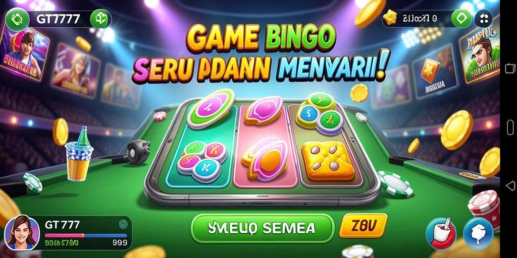 Screenshot gameplay Bingo dari GT777 yang menampilkan keseruan permainan.