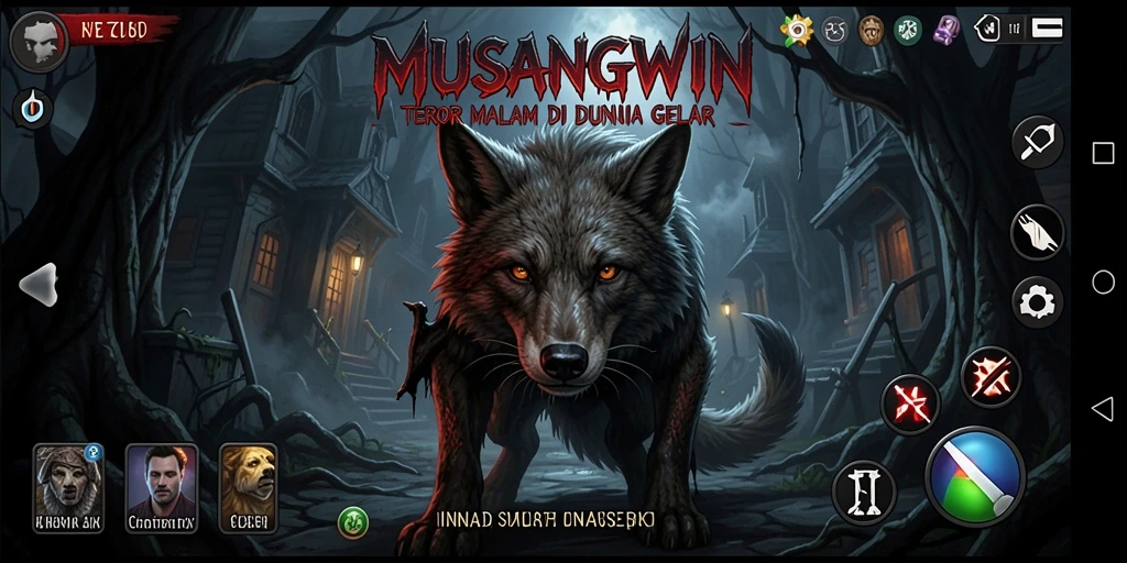 Gameplay menegangkan di dunia misterius penuh kegelapan.