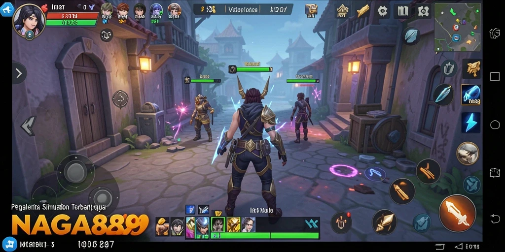 Screenshot game NAGA889 menunjukkan aksi gameplay Simulation yang menarik.