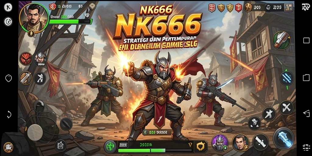Tampilan gameplay NK666 yang memukau dengan strategi pertempuran.