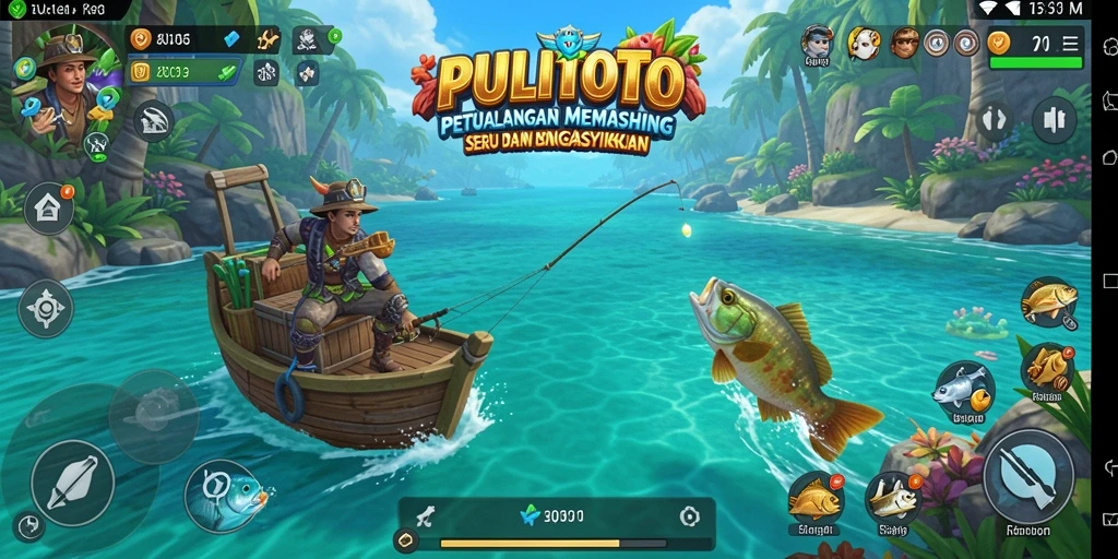 Tangkapan ikan yang menakjubkan di PULITOTO saat bermain.