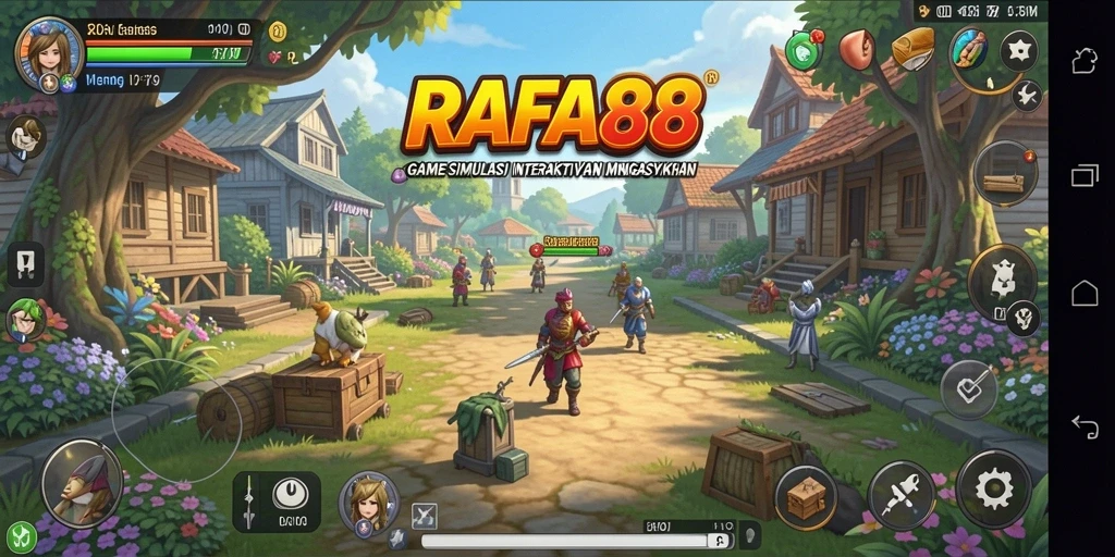 Tangkapan layar gameplay <strong>RAFA88</strong> yang menggambarkan simulasi yang menyenangkan.
