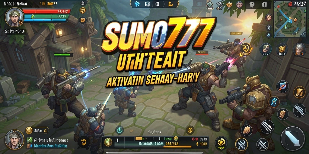 Tampilan utama SUMO777 yang modern dan menarik